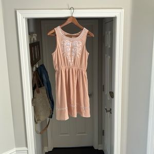 altered state soft pink dress